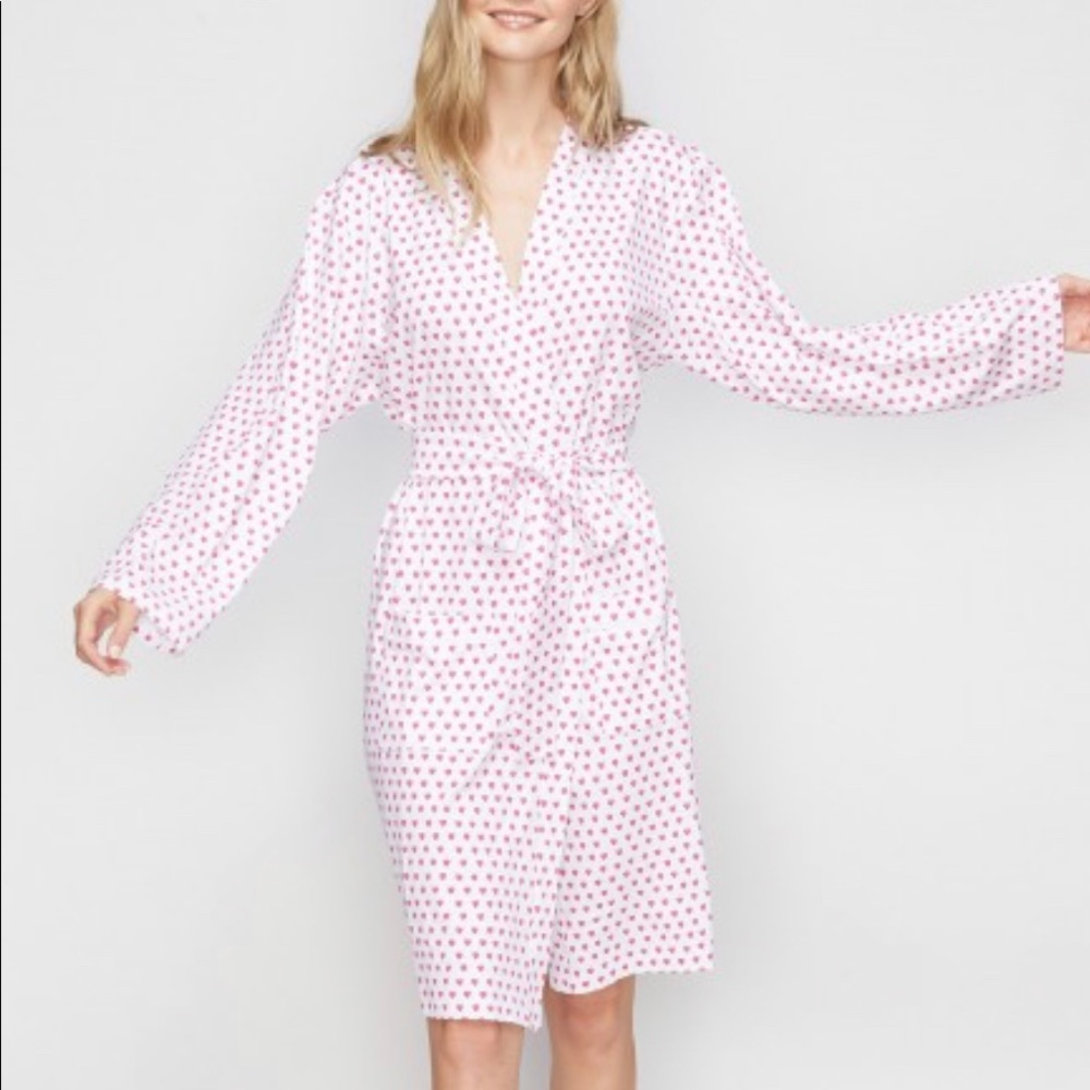 Roller rabbit hearts robe